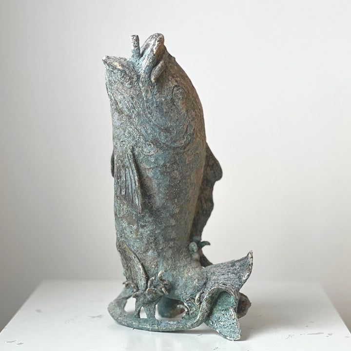 Bronze Leaping Fish Fountain